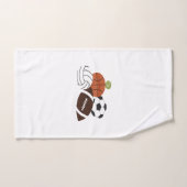 illustration de balle de sport (Serviette à main)
