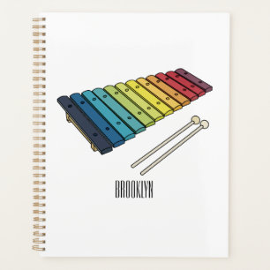 Illustration de bande dessinée en Xylophone