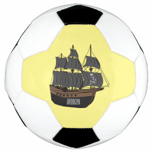 Illustration de bateau pirate