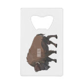 Illustration de bison (Devant)