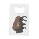 Illustration de bison (Dos)