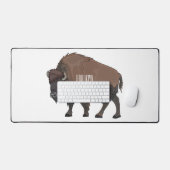 Illustration de bison (Clavier et souris)