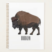 Illustration de bison (Devant)