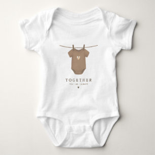Illustration de body bébé Minimaliste Ensemble