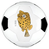 Illustration de boxfish jaune (Tourné)