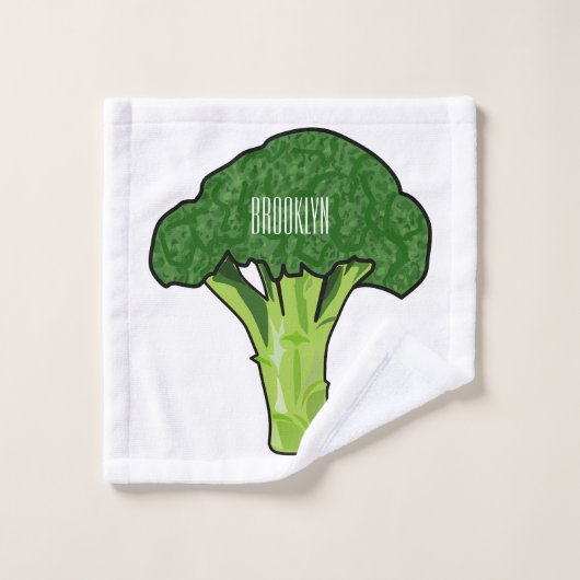 Illustration de Broccoli (Gant de toilette)