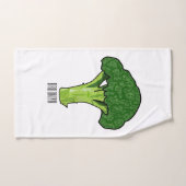 Illustration de Broccoli (Serviette à main)