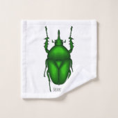 Illustration de bug Mecynorhina torquata (Gant de toilette)