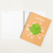 Illustration de bulles de chaux vert mou (Devant avec enveloppe)