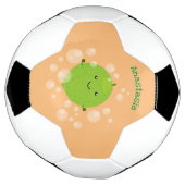Illustration de bulles de chaux vert mou (Tourné)