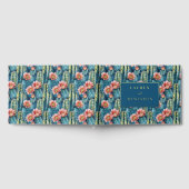 Illustration de cactus et de fleurs bleus joyeux (Complet)