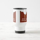 Illustration de café vapeur Voyage/Commute Mug (Centre)
