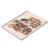 Illustration de cahier de lecture de chouette mign (Côté gauche)