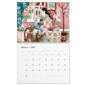 Illustration de calendrier Caroline Bonne Müller (Feb 2027)