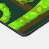 Illustration de caméléon vert mignon Reptile tropi (Coin)