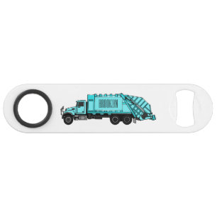 Illustration de camion à ordures