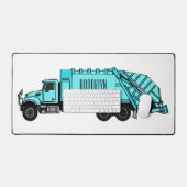 Illustration de camion à ordures (Clavier et souris)