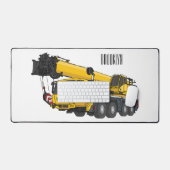 Illustration de camion de grue (Clavier et souris)