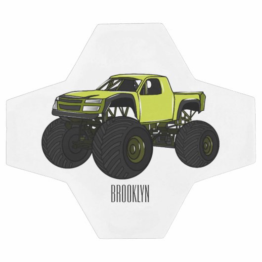 Illustration de camion monstre (Plat)