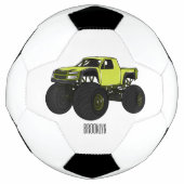 Illustration de camion monstre (Devant)