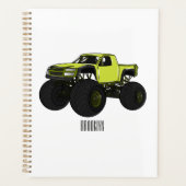 Illustration de camion monstre (Devant)