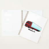 Illustration de camion roumain (Devant avec enveloppe)