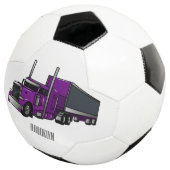 Illustration de camion semi-remorque (3/4)