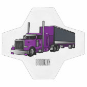 Illustration de camion semi-remorque (Plat)