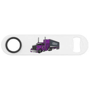Illustration de camion semi-remorque