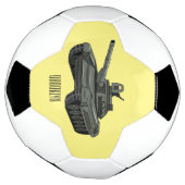 Illustration de caricature de réservoir (Tourné)