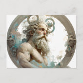 Illustration de carte postale Zeus (Devant)