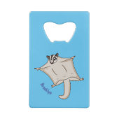 Illustration de cartoon d'un sugar glider mignon e (Dos)