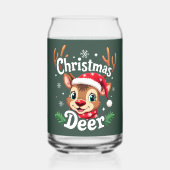 Illustration de cerf de Noël mignon (Recto)