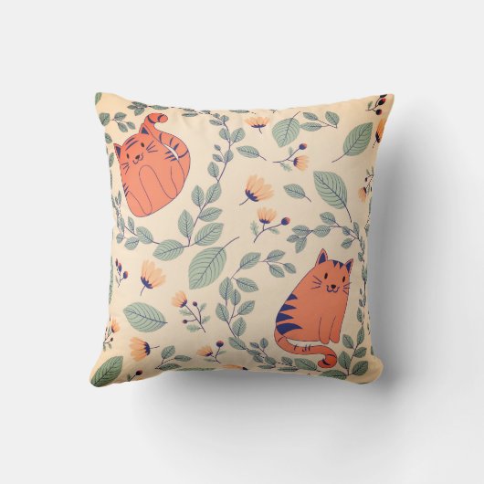 Illustration de chat oreiller (Verso)