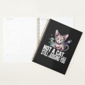Illustration de chat Sphynx extraterrestre sarcast (Devant avec enveloppe)