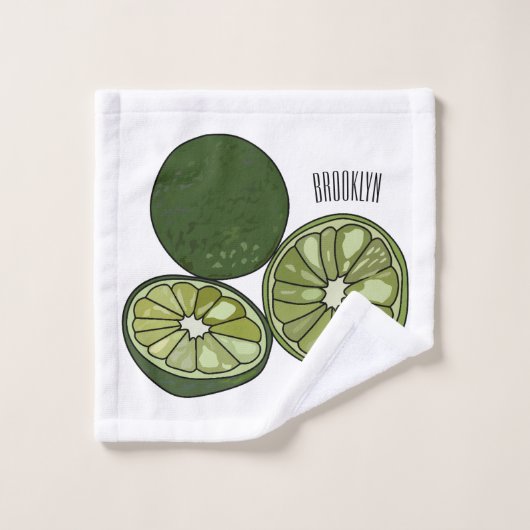 Illustration de chaux Kaffir (Gant de toilette)