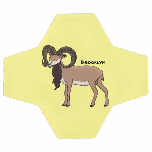 Illustration de chèvre de Mouflon (Plat)