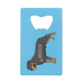 Illustration de chien Rottweiler (Dos)