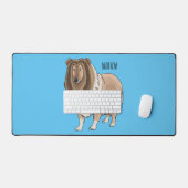 Illustration de chien Rough collie (Clavier et souris)