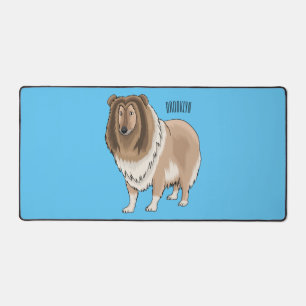 Illustration de chien Rough collie