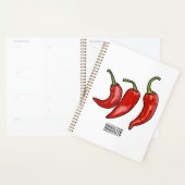 Illustration de chili (Devant avec enveloppe)