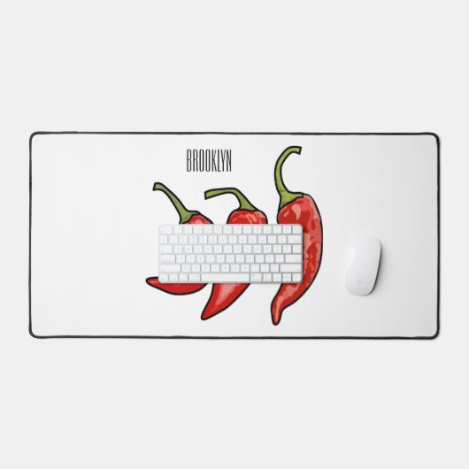 Illustration de chili (Clavier et souris)