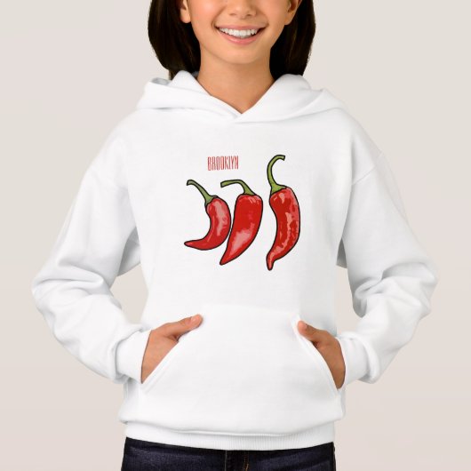 Illustration de chili (Devant)