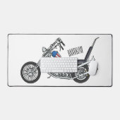 Illustration de Chopper Motorcycle 1950 (Clavier et souris)