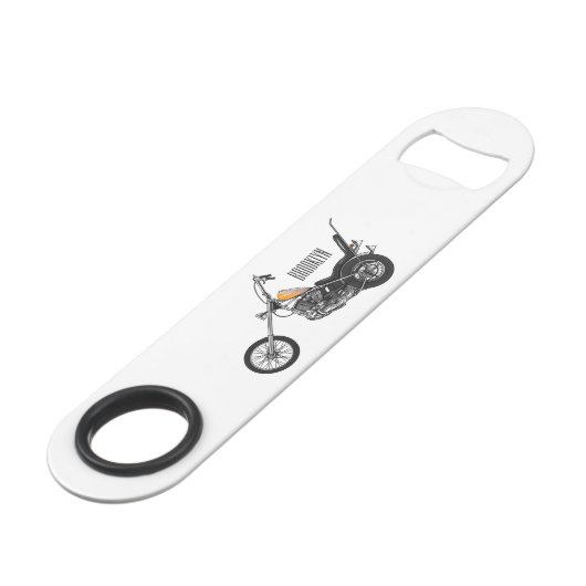 Illustration de Chopper Motorcycle 1950 (Devant angulaire)