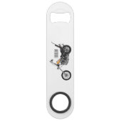 Illustration de Chopper Motorcycle 1950 (Dos)