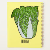 Illustration de chou chinois (Dos)