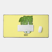 Illustration de chou chinois (Clavier et souris)