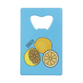 Illustration de citron (Dos)