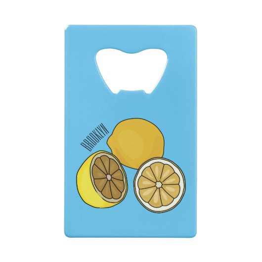 Illustration de citron (Dos)